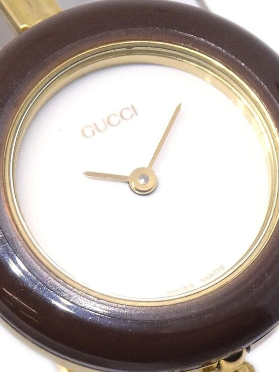 Gucci 11/12.2 Change Bezel Chameleon Quartz Watch SS 178210 main image 4